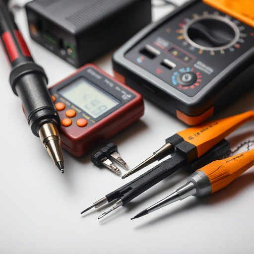 Elektronik-Werkzeug: Lötkolben, Multimeter